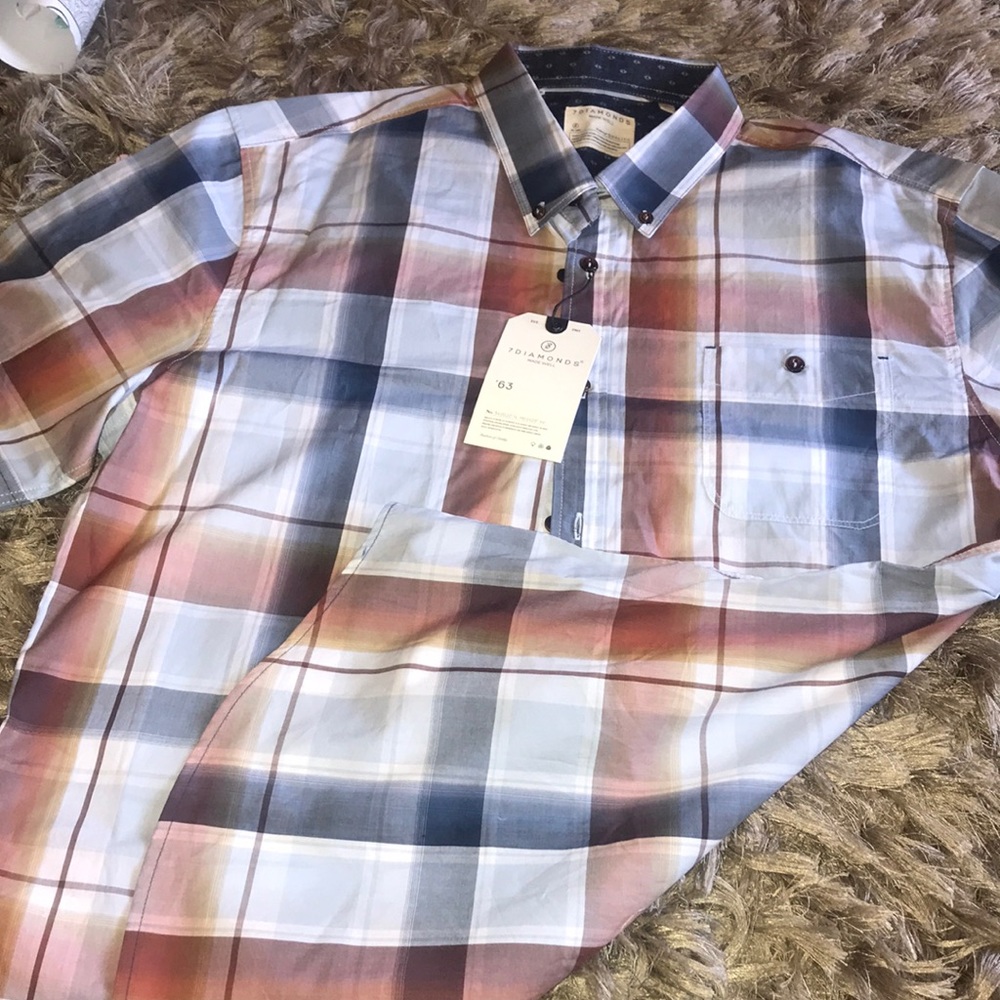7 diamonds men’s shirt XL